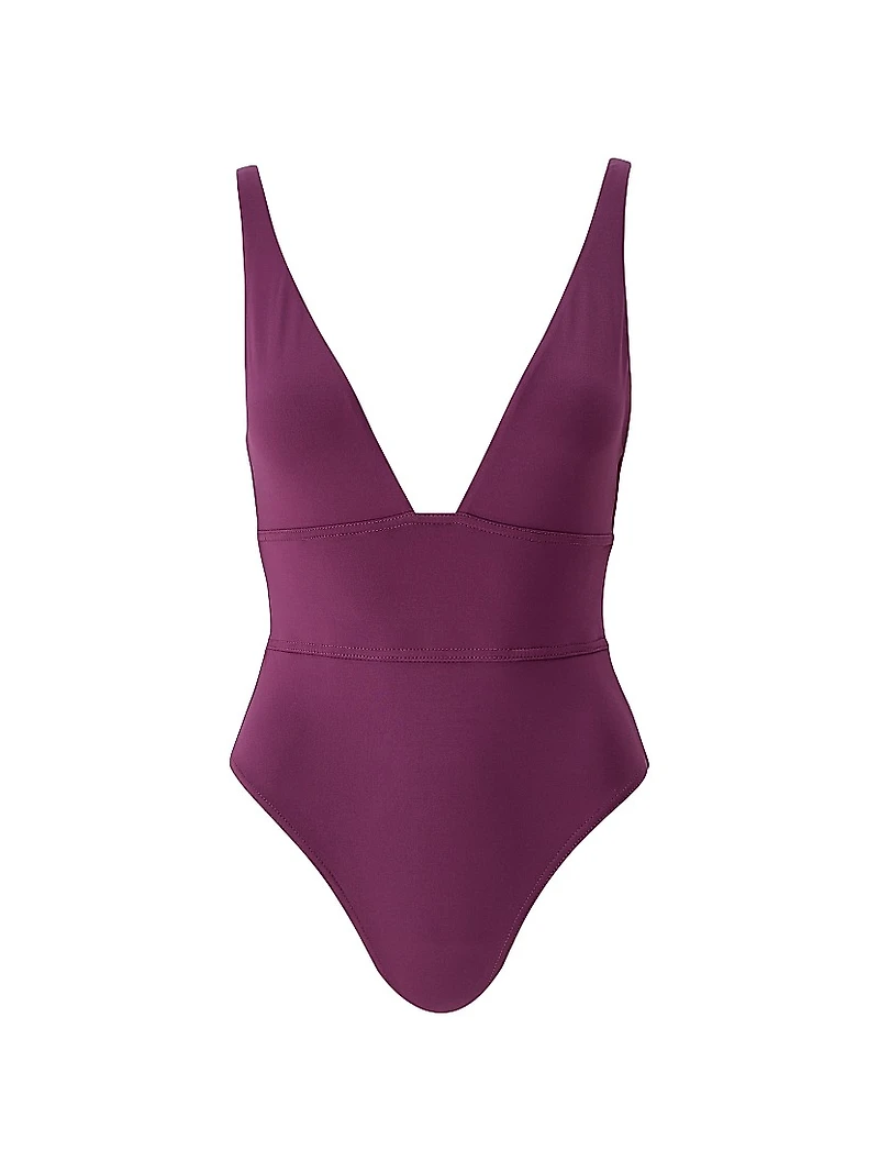 Caribbean Plunge One-Piece Swimsuit