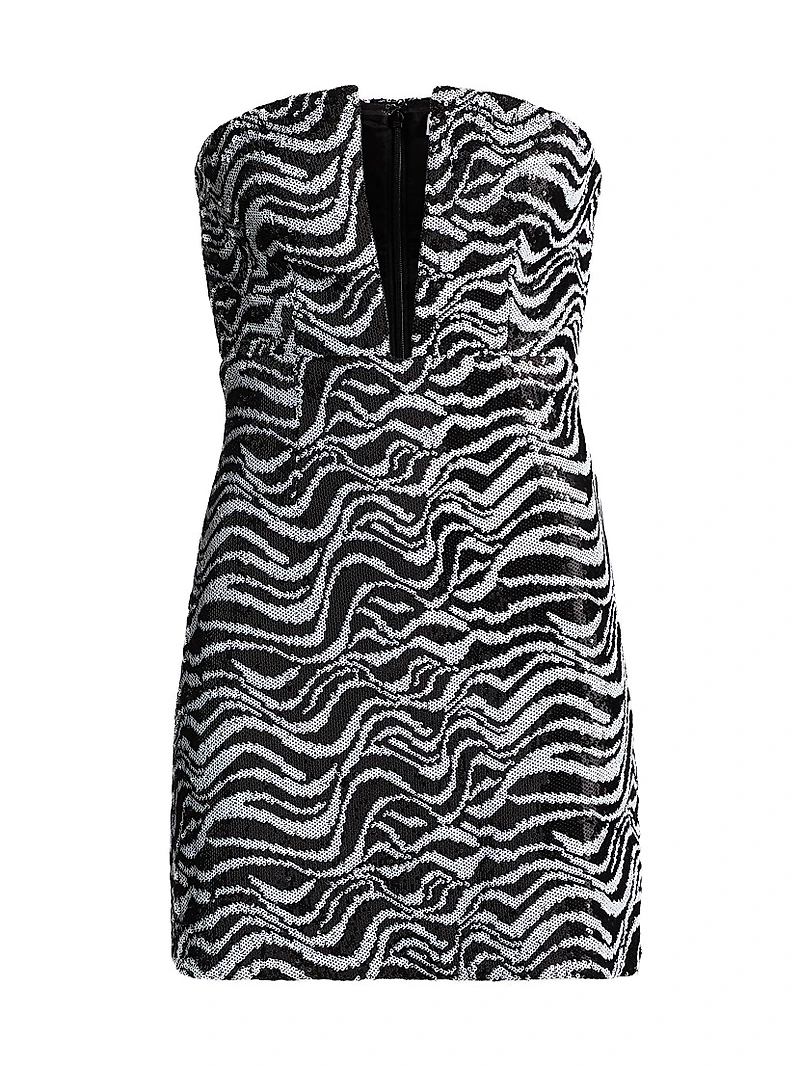 Caitrin Strapless Minidress