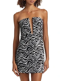 Caitrin Strapless Minidress