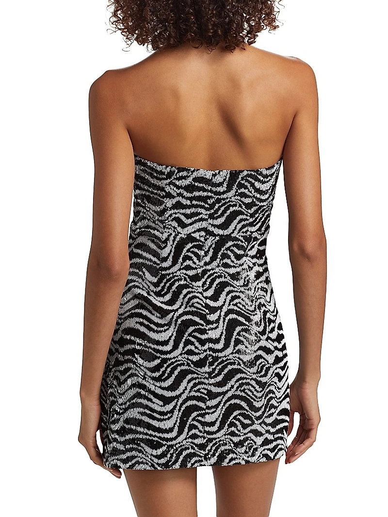 Caitrin Strapless Minidress