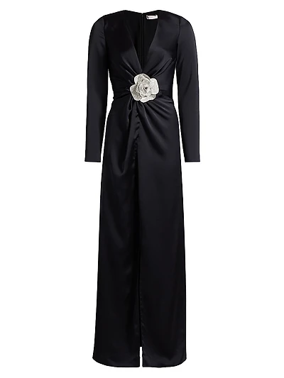 Daryl V-Neck Gown