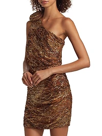 Margarita One-Shoulder Minidress