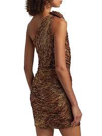 Margarita One-Shoulder Minidress