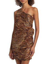 Margarita One-Shoulder Minidress