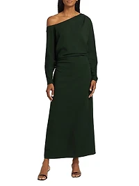 Georgie One-Shoulder Maxi Dress