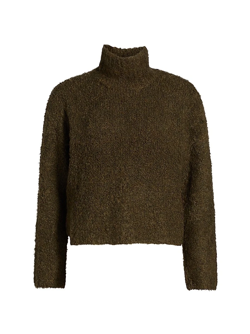 Loxley Alpaca-Blend Turtleneck Top