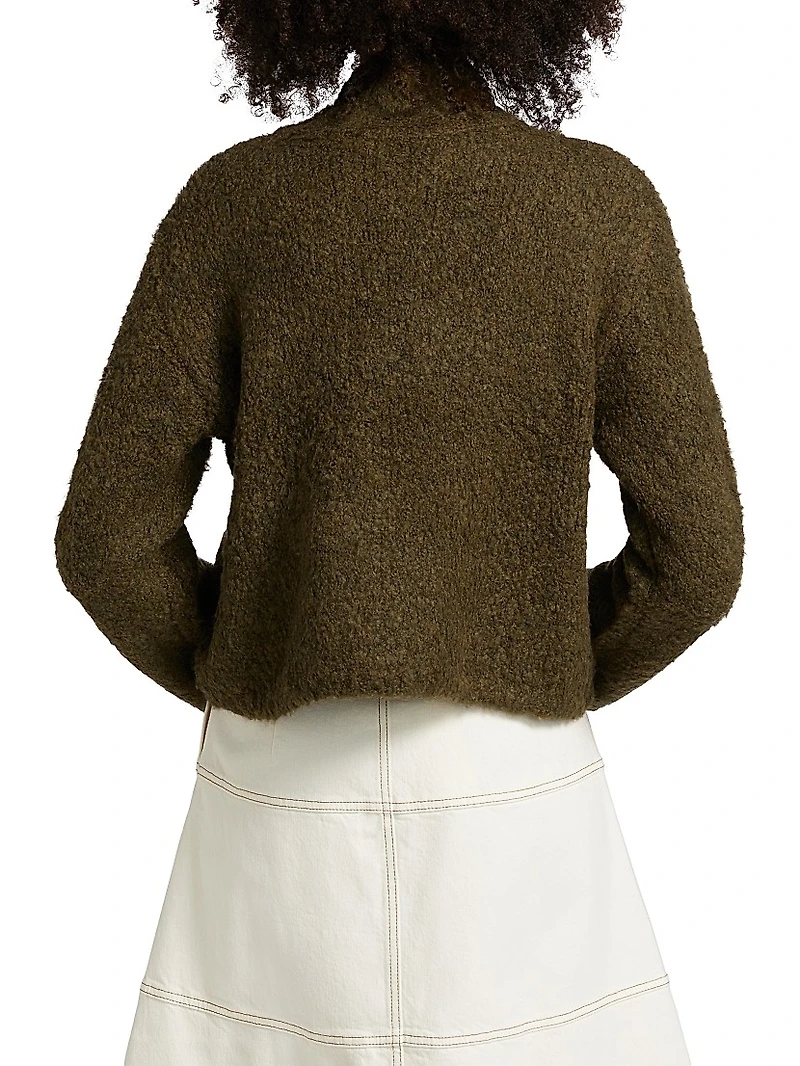 Loxley Alpaca-Blend Turtleneck Top