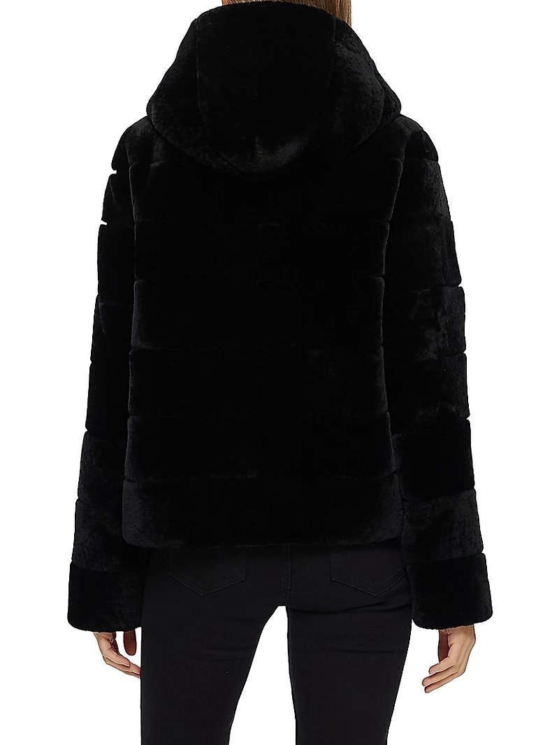 Shearling Lamb Zip Jacket