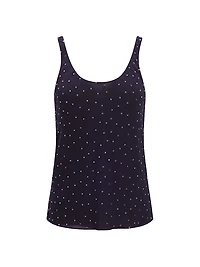 Leitzel Embellished Sleeveless Top