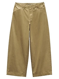 Banks Wide-Leg Cotton Pants