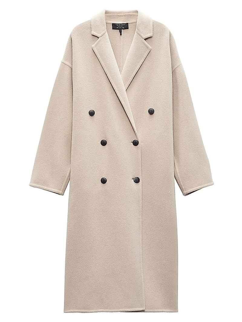 Thea Wool Double-Breasted Coat