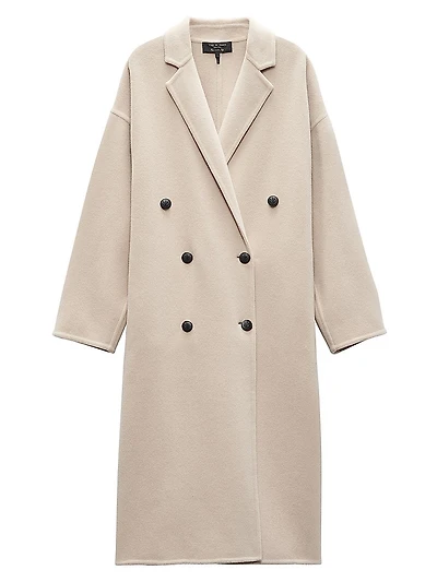 Thea Wool Double-Breasted Coat