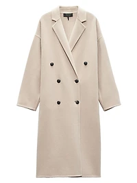 Thea Wool Double-Breasted Coat