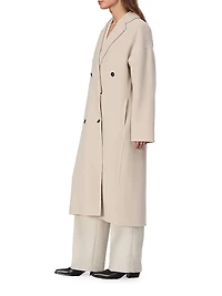 Thea Wool Double-Breasted Coat
