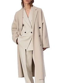 Thea Wool Double-Breasted Coat