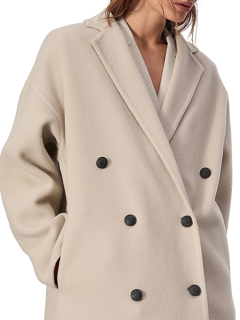 Thea Wool Double-Breasted Coat