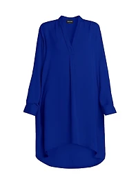 Silk Georgette Tunic Blouse