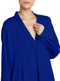 Silk Georgette Tunic Blouse