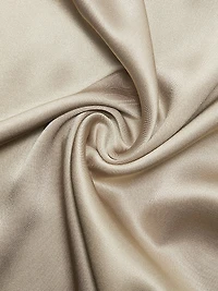 Double Silk Satin Dress