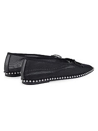 Lina Ballchain Mesh Flats