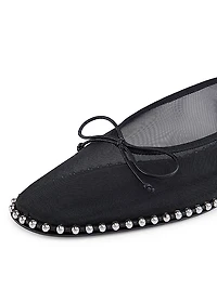 Lina Ballchain Mesh Flats