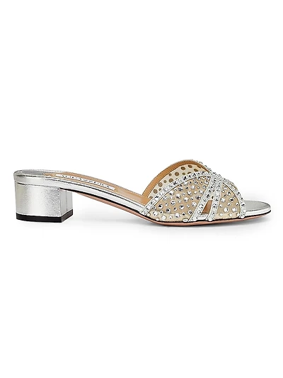 Crystal Lover 35MM Mules