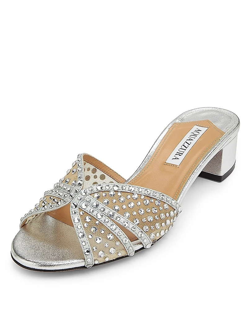 Crystal Lover 35MM Mules