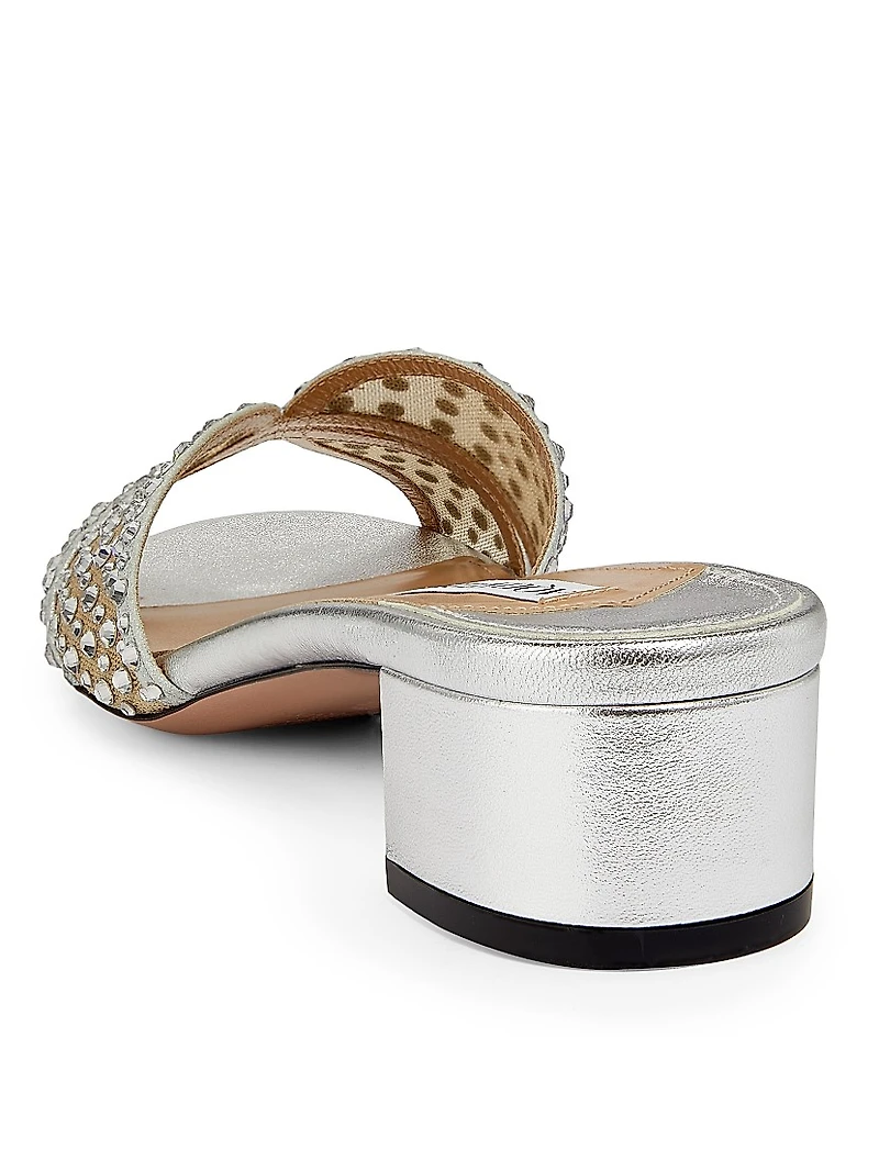 Crystal Lover 35MM Mules