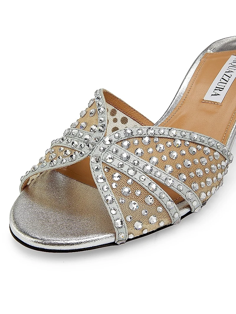 Crystal Lover 35MM Mules