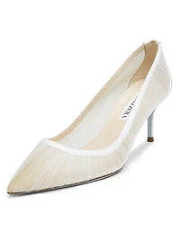 Voile 65MM Tulle & Satin Pumps