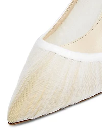 Voile 65MM Tulle & Satin Pumps