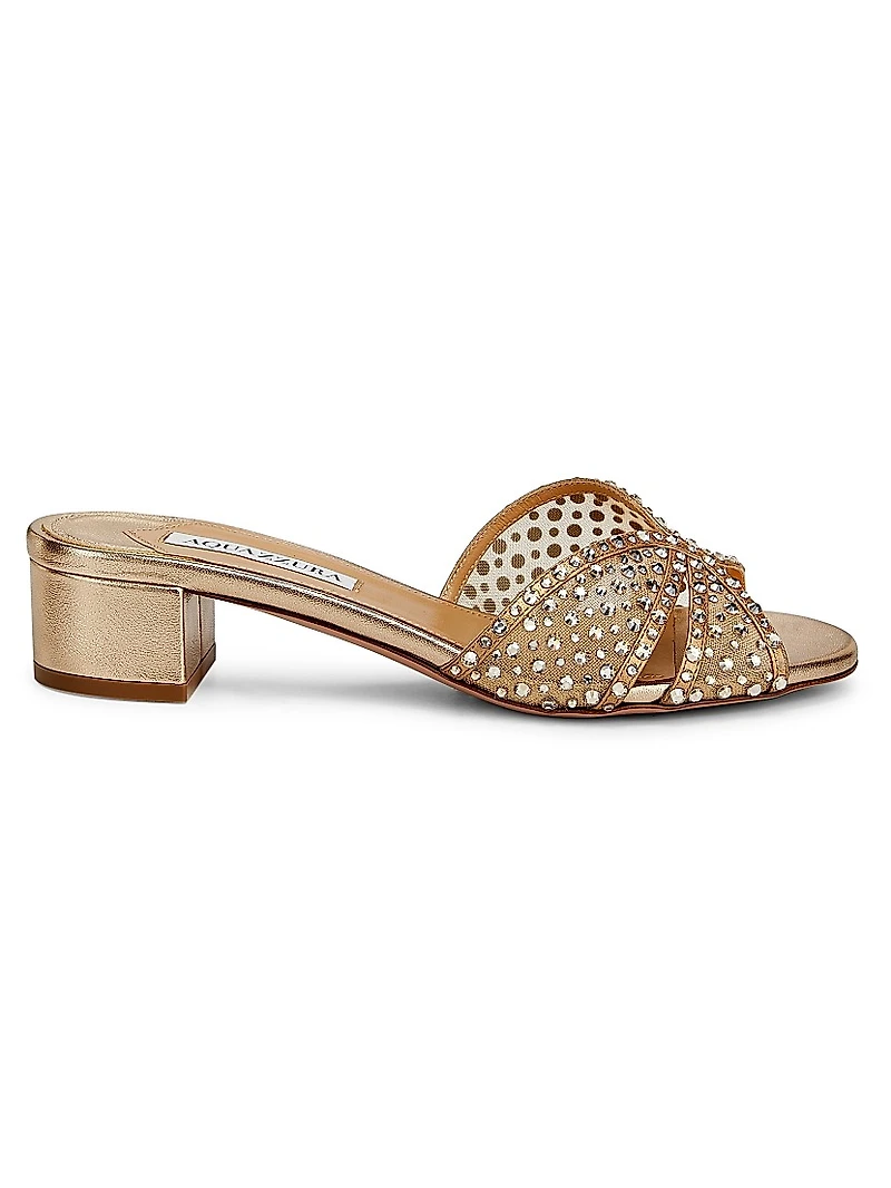 Crystal Lover 35MM Mules