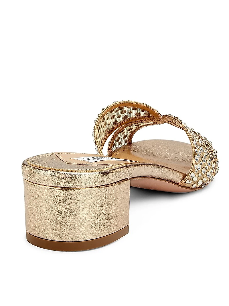 Crystal Lover 35MM Mules