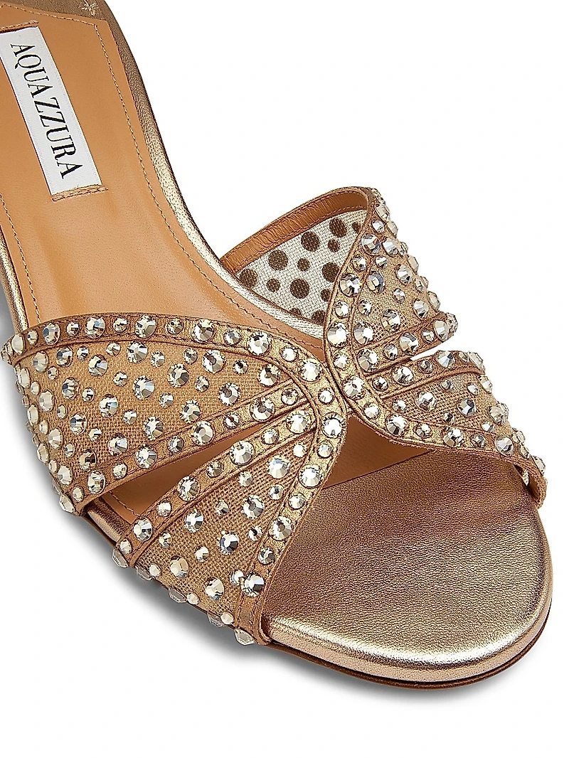Crystal Lover 35MM Mules