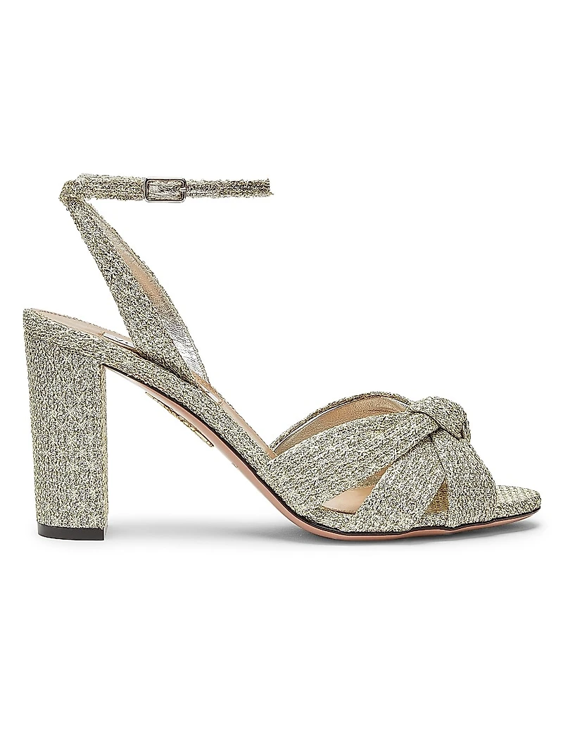 Nina 85MM Knotted Sandals