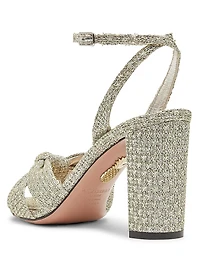 Nina 85MM Knotted Sandals