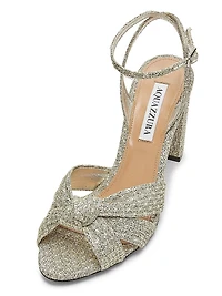 Nina 85MM Knotted Sandals