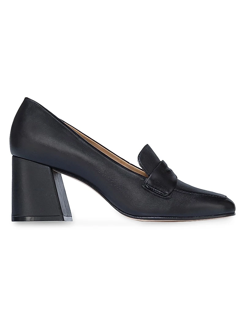 Nessa Block Heel Loafers