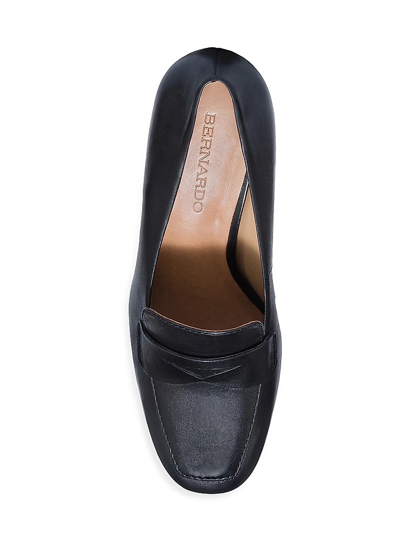 Nessa Block Heel Loafers