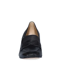 Nessa Block Heel Loafers