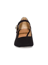 Ancona Mary Jane Block Heels