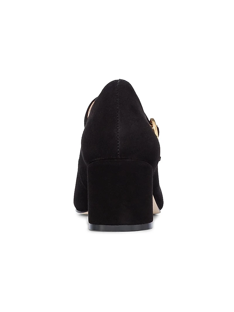 Ancona Mary Jane Block Heels