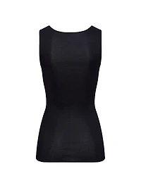 Cotton Delight Lace-Trim Tank