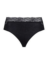 Cotton Delight Lace-Trim Briefs