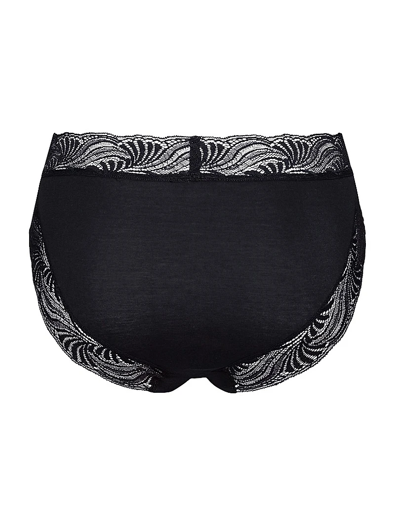 Cotton Delight Lace-Trim Briefs