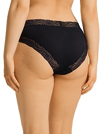 Cotton Delight Lace-Trim Briefs