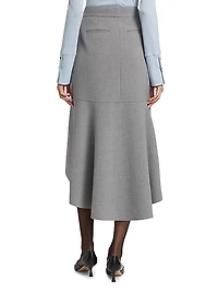 Nicolette High-Low Midi-Skirt
