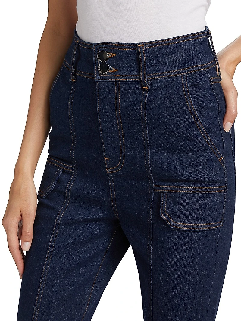 Charles High-Rise Flared Jeans