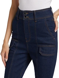 Charles High-Rise Flared Jeans