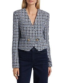 Marcel Tweed Two-Button Jacket